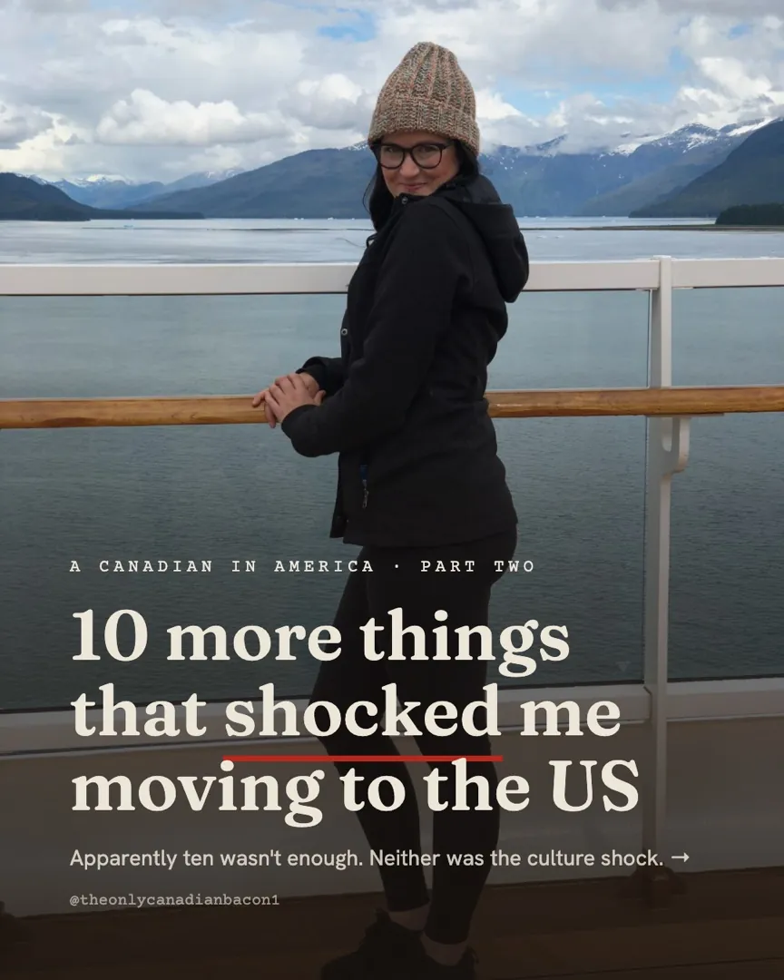 Instagram carousel cover titled Culture Shocks Part 2